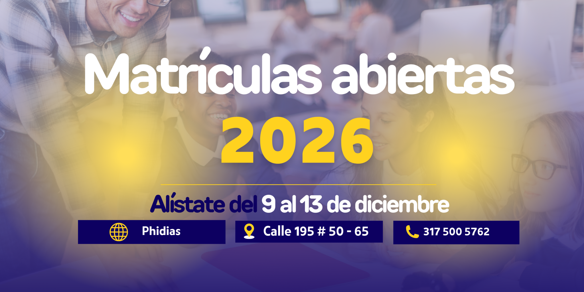 Matrículas abiertas 2026